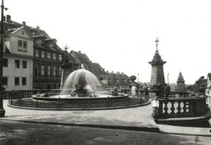 Gotha, Wasserkunst : Gotha. Wasserkunst am Schlossberg