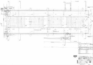 Stuttgart Hbf: Grundriß Treppe 17/18 E/C S-Bahn Baulos 3