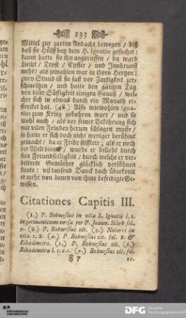 Citationes Capitis III.