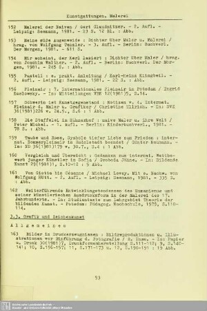 3.3. Grafik und Zeichenkunst