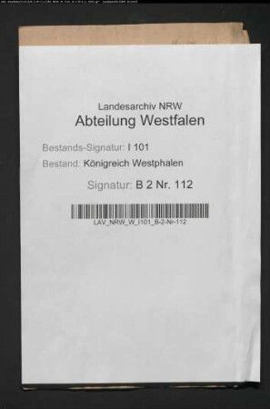Besetzung der vakanten Pfarrei zu Schildesche