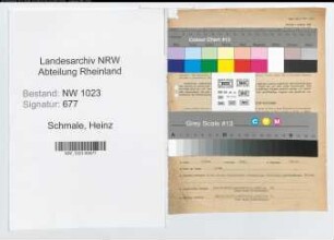 Entnazifizierung Heinz Schmale , geb. 13.08.1903 (Prokurist)