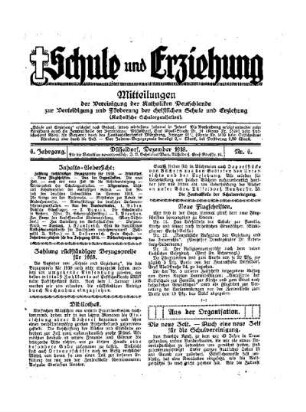 Die neue Zeit - Auch eine neue Zeit für die Schulvereinigung