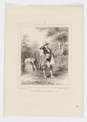 Ô Honnête Homme!!!!!, Blatt 6 der Folge "Album pour 1832"