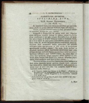 Varietatis Quintae Specimina Bina. (Tab. XLIX. [und] L.)