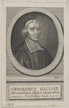 Bildnis des Germanus Gillot