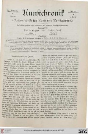 Heft 26 (9. April 1885)