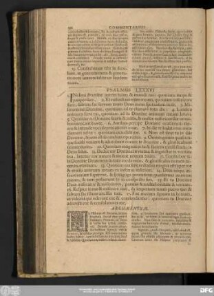 Psalmus LXXXVI.