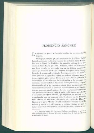 Florencio Sánchez