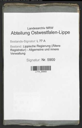 Ärztliche Fehler des Physikus Dr. Versmann zu Blomberg in der Untersuchungssache gegen den Zeugmacher Friedrich Köhne zu Blomberg