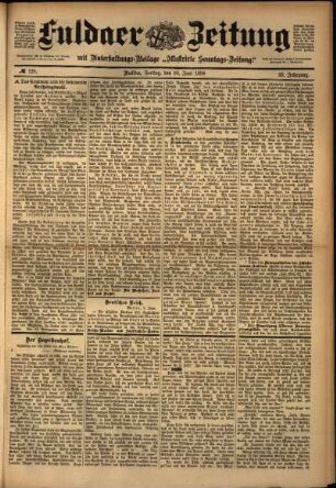 Ausgabe vom Freitag, den 10. Juni 1898.