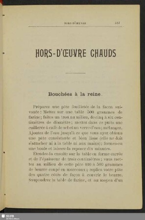 Hors-d'œvre chauds