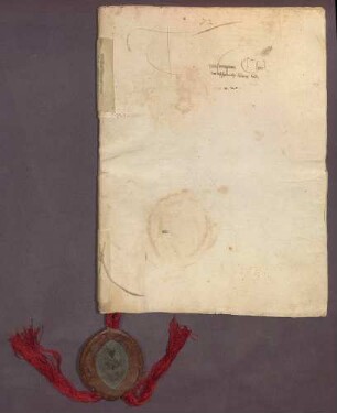 Schiedsspruch des Kurfürsten Ludwig von der Pfalz im Streit des Bischofs Raban und der Geistlichkeit zu Speyer mit der Stadt Speyer.