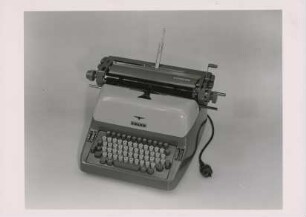 Adler Elektrische Büroschreibmaschine "electric L" von Heinz R. Hübner und Meyer