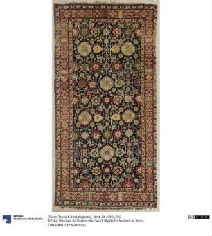 Blüten-Teppich (Knüpfteppich)