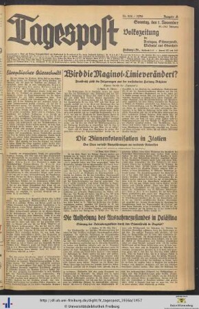 Nr. 298-326 (November 1936)