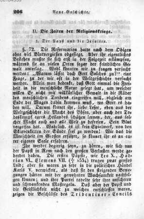 II. Die Zeiten der Religionskriege