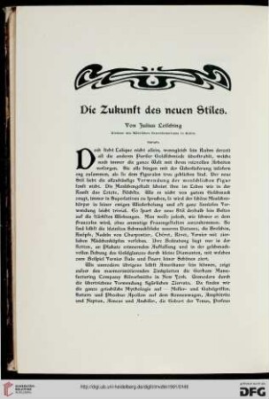 Die Zukunft des neuen Stiles, [4]