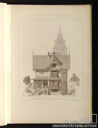 Bl. 8 Villa Ostfront