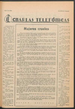 Mujeres crueles