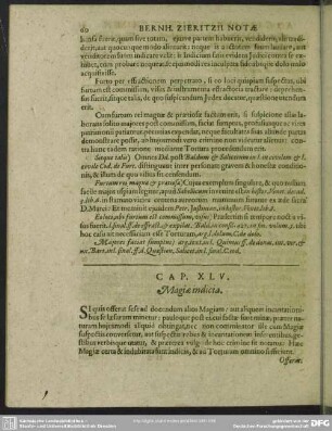 Cap. XLV [XLIV]. Magiae indicia