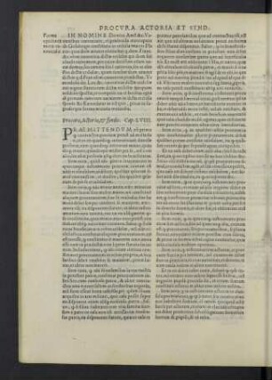 [Procura actoria et synd.]