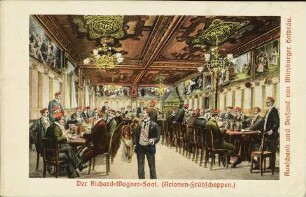 Der Richard-Wagner-Saal. (Arionen-Frühschoppen.)