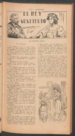 El rey sustituto - (Continuación) : PBT novelesco