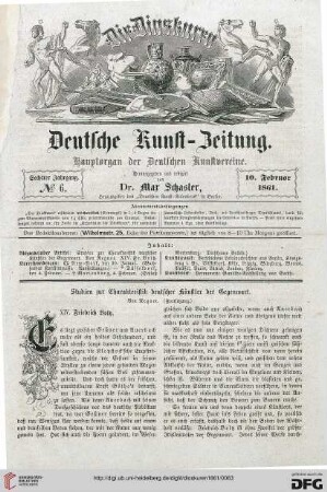 Nr. 6 (10. Februar 1861)
