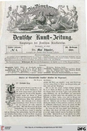 Nr. 6 (10. Februar 1861)
