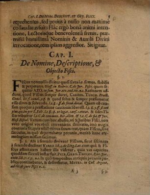 Disputatio inauguralis iuridica De iure et privilegiis fisci