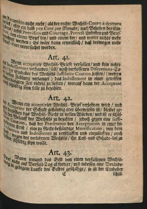 Art. 41. - Art. 48.