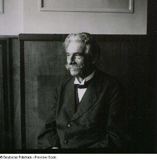 Porträt Albert Schweitzer
