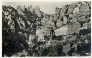 Das Kloster Montserrat bei Barcelona