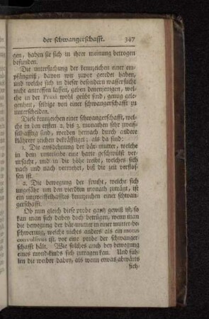 Das 21. Capitel. Von denen kennzeichen der schwangerschafft.