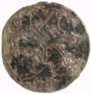 Münze, Dreier (NZ), 1598