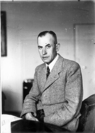 Porträt Hermann Richters, Ehemann der Fotografin