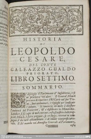 Libro Settimo
