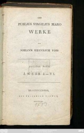Bd. 2: Äneïs I - VI