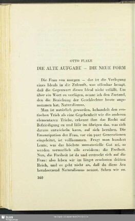 Die Alte Aufgabe - Die Neue Form