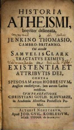 Historia Atheismi