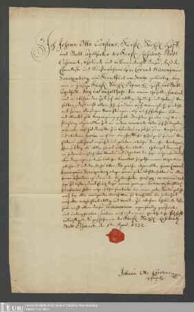 Briefe an die Mutter Anna Margaretha Senckenberg