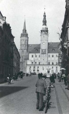 Innere Lauenstrasse in Bautzen : Nutřkowna Lawska dróha w Budyšinje