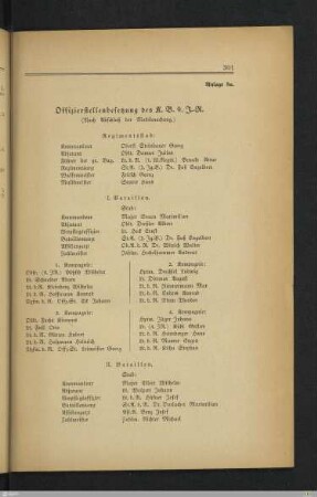 8a. Stellenbesetzung am 05.08.1914
