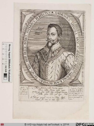 Bildnis Ambrogio Spinola, marqués de los Balbases