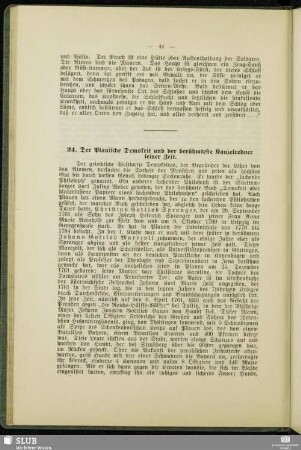 24. Der Plauische Demokrit und der berühmteste Kanzelredner seiner Zeit