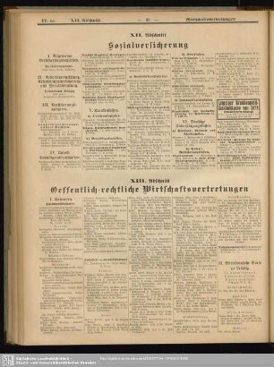 XIII. Abschnitt. Oeffentlich-rechtliche Wirtschaftsvertretungen