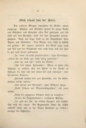 Noch etwas von der Sorte.