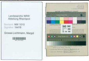 Entnazifizierung Margot Grosse-Lochtmann , geb. 07.05.1921 (Hausgehilfin)