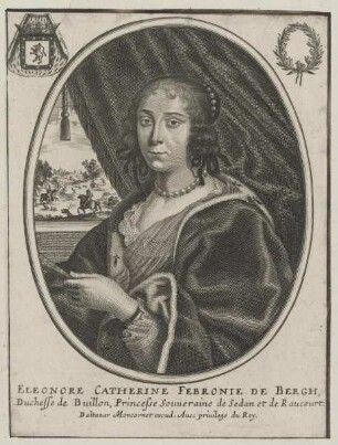 Bildnis der Eleonore Catherine Febronie de Bergh de Buillon
